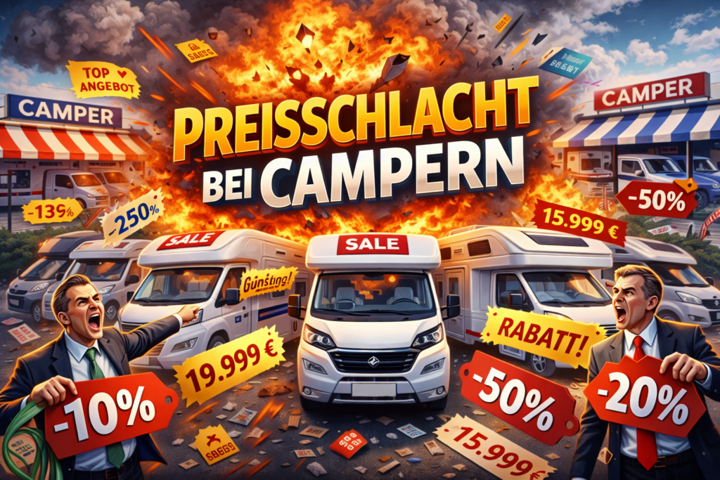 Günstiges Wohnmobil 2026 Einsteigermodell Vartrek