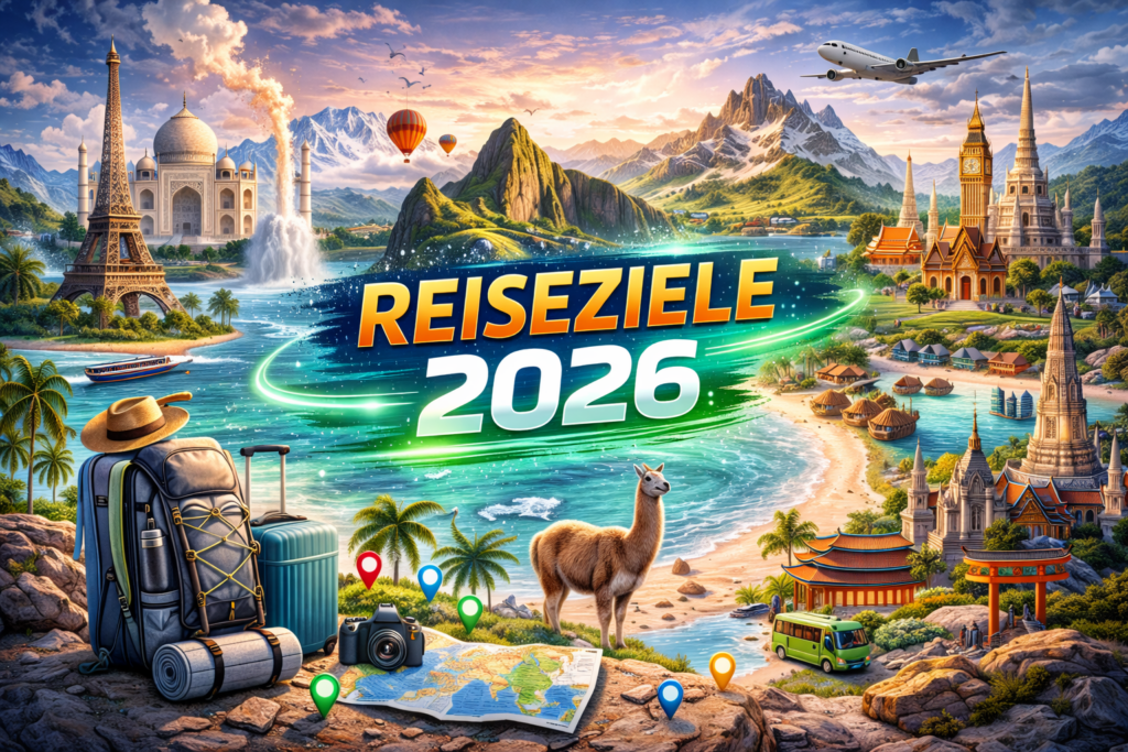 Top Reiseziele Wohnmobil 2026 – Vanlife Abenteuer Vartrek